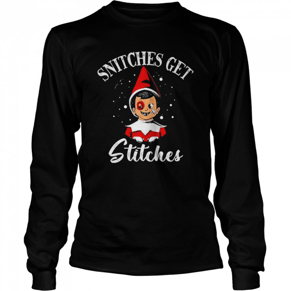 snitches Get Stitches Xmas Christmas  Long Sleeved T-shirt