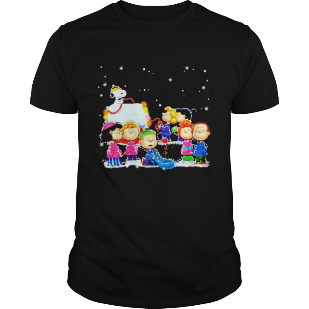 Peanuts Characters Christmas shirt