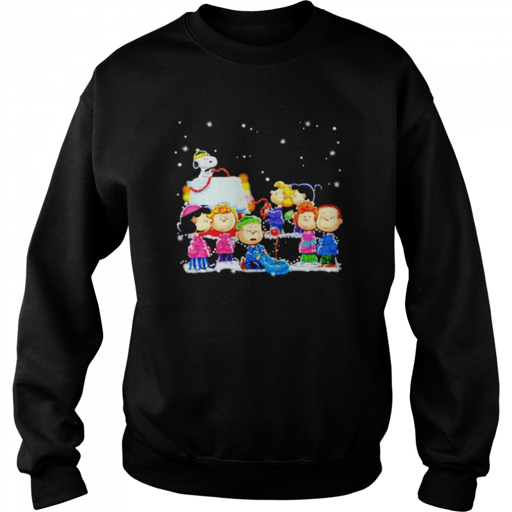 Peanuts Characters Christmas shirt Unisex Sweatshirt