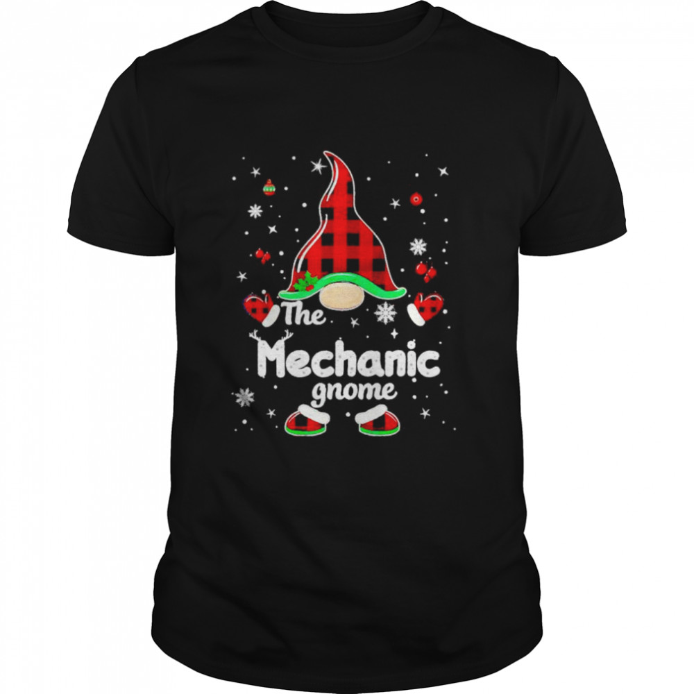 The Mechanic Gnome Christmas shirt