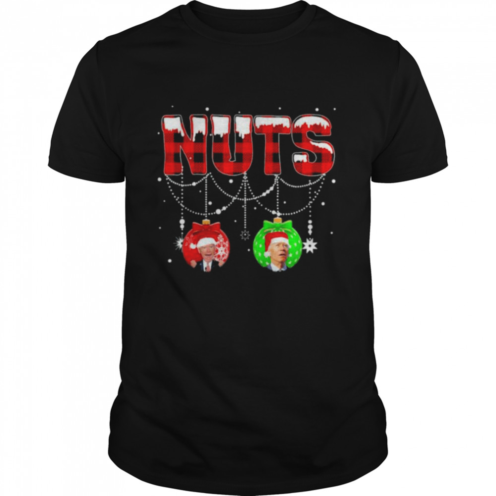 Nuts Christmas Joe Biden Ornament Chestnut shirt Classic Men's T-shirt
