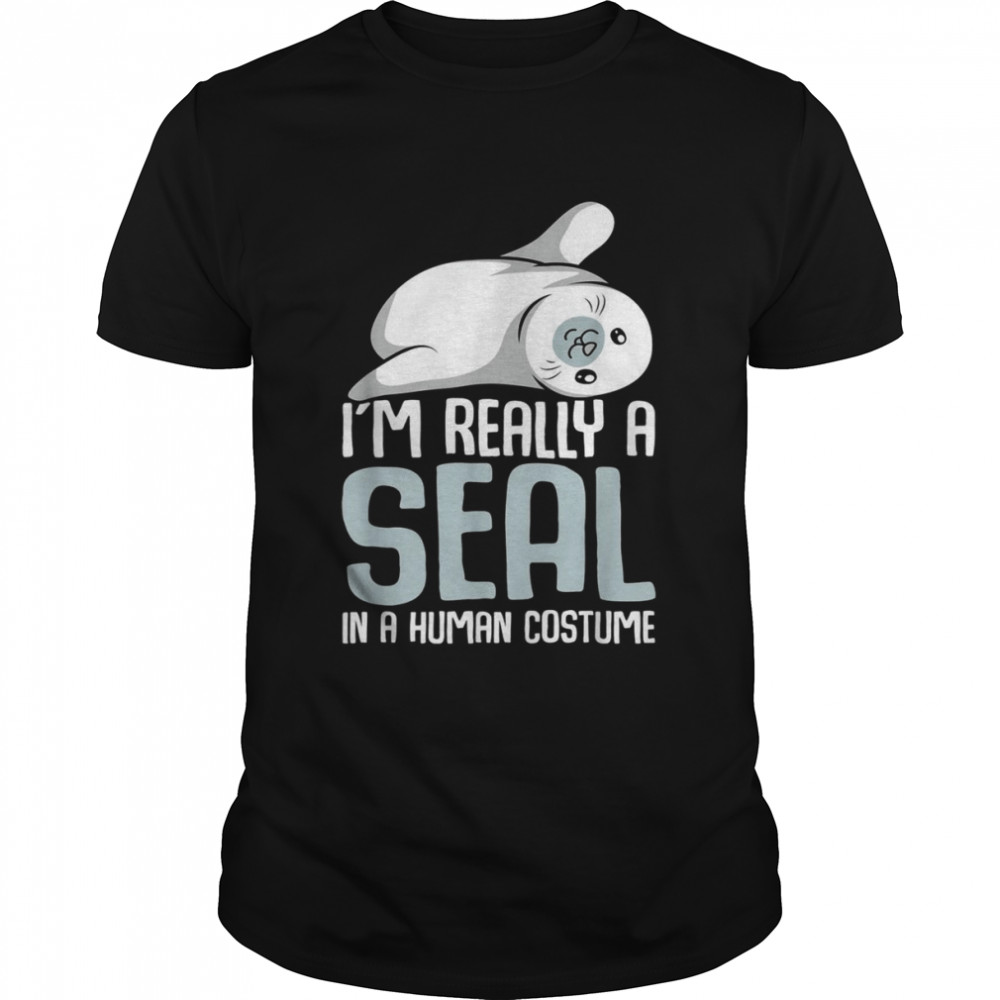 Seal Costume Sea Lion Seals Girls Boys  Classic Men's T-shirt