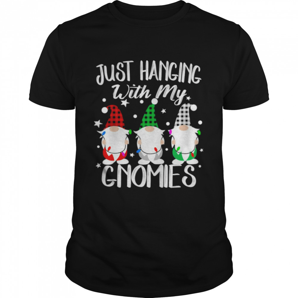 just Hanging With My Gnomies Christmas Pamajas Family Tee  Classic Men's T-shirt