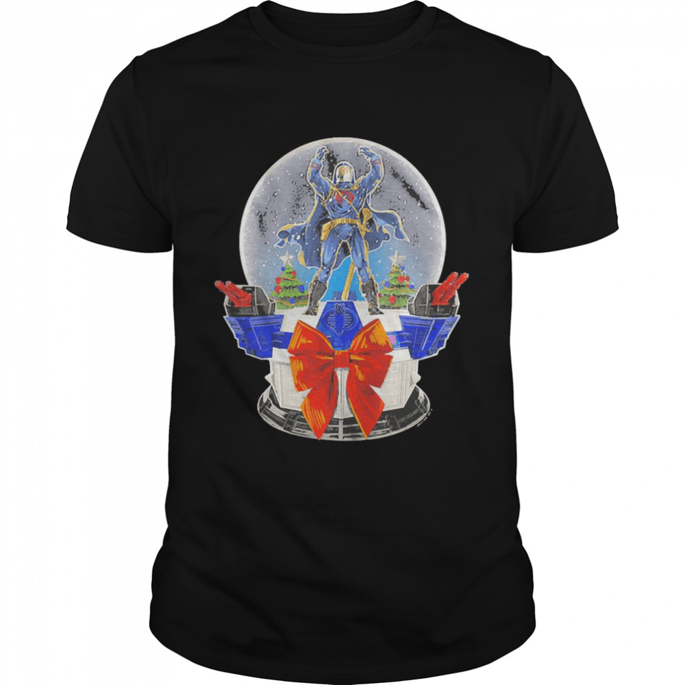 Cobra Commander Snow Globe GI Joe Shirt