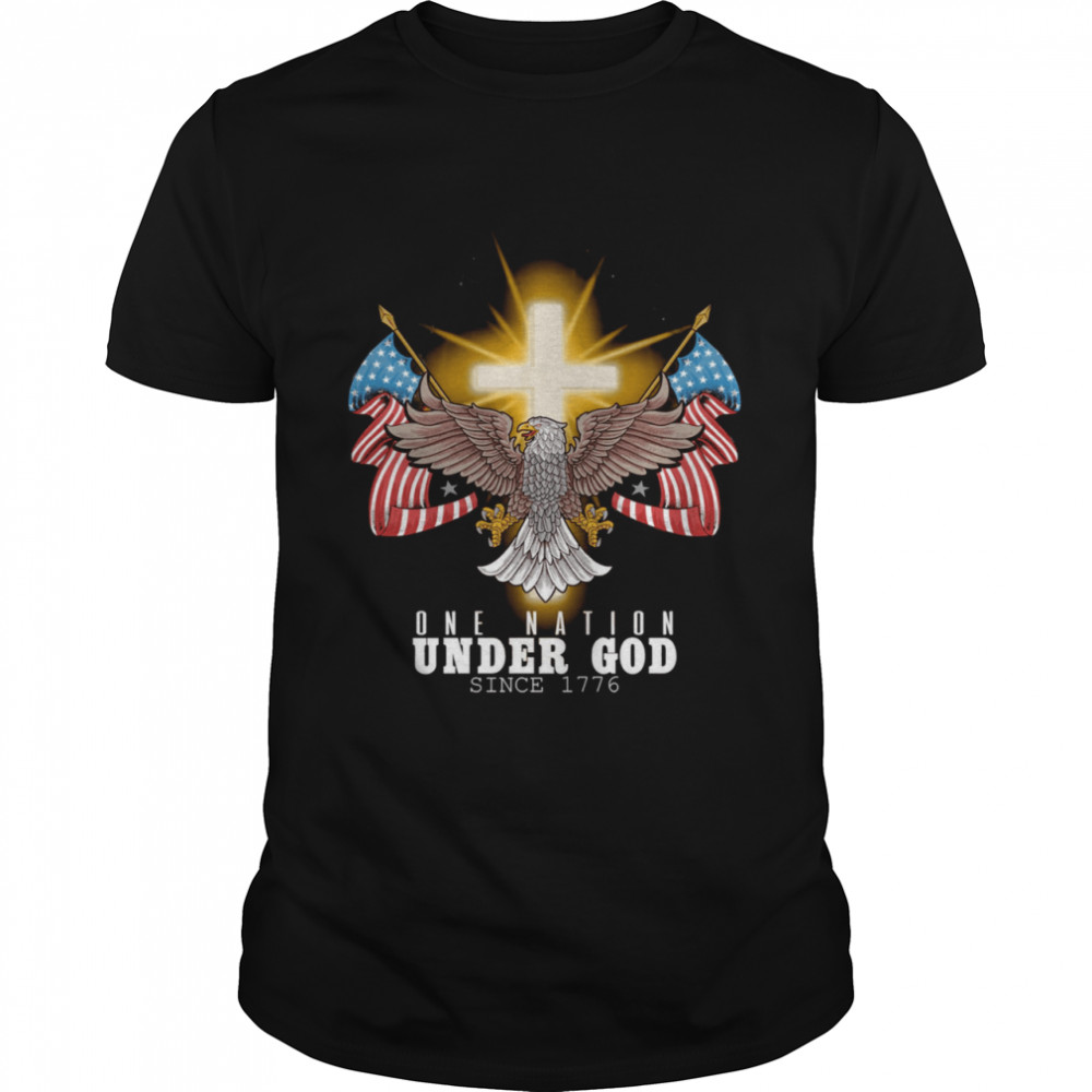 One nation under god since 1776 shirt Classic Men's T-shirt