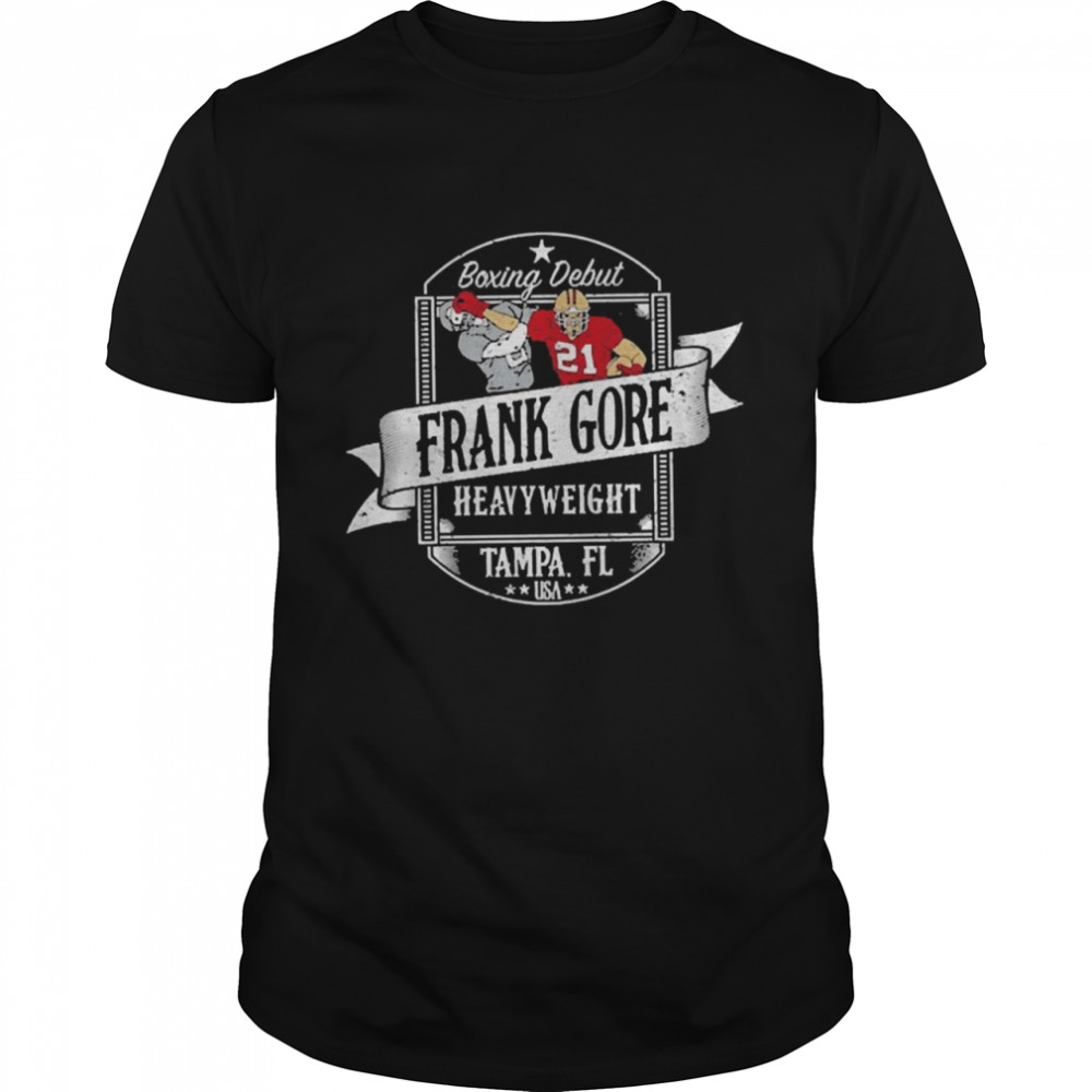 Boxing Debut Frank Gore Heavyweight Tampa Fl USA  Classic Men's T-shirt
