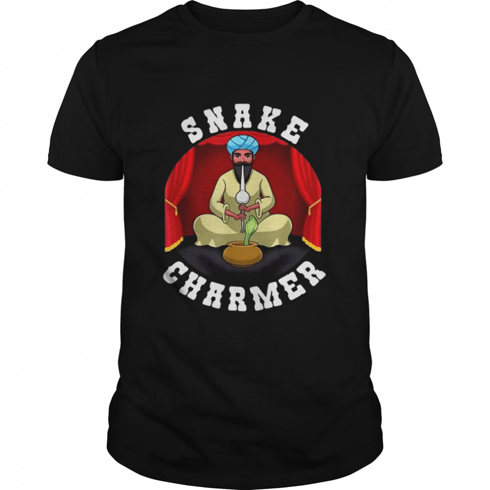 Snake Charmer Animal Trainer Acrobat Circus Carnival Staff  Classic Men's T-shirt
