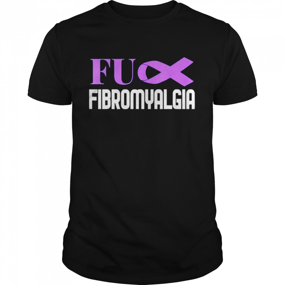 fuck Joe Biden Fibromyalgia Fibro Awareness shirt Classic Men's T-shirt