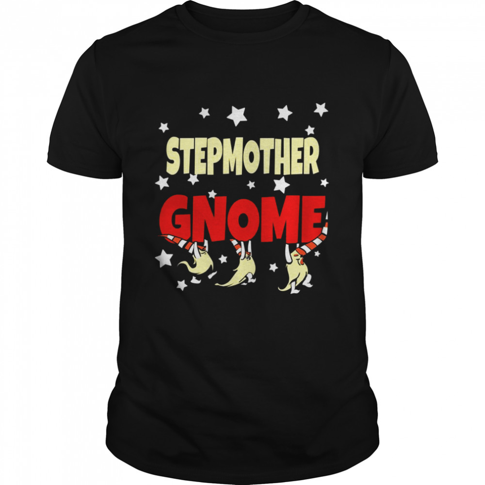 Stepmother Gnome Matching Family Group Christmas  Classic Men's T-shirt