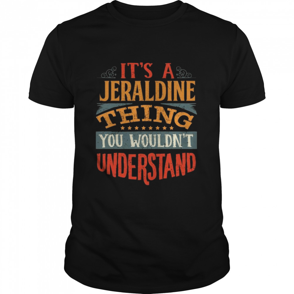 Jeraldine Name  Classic Men's T-shirt