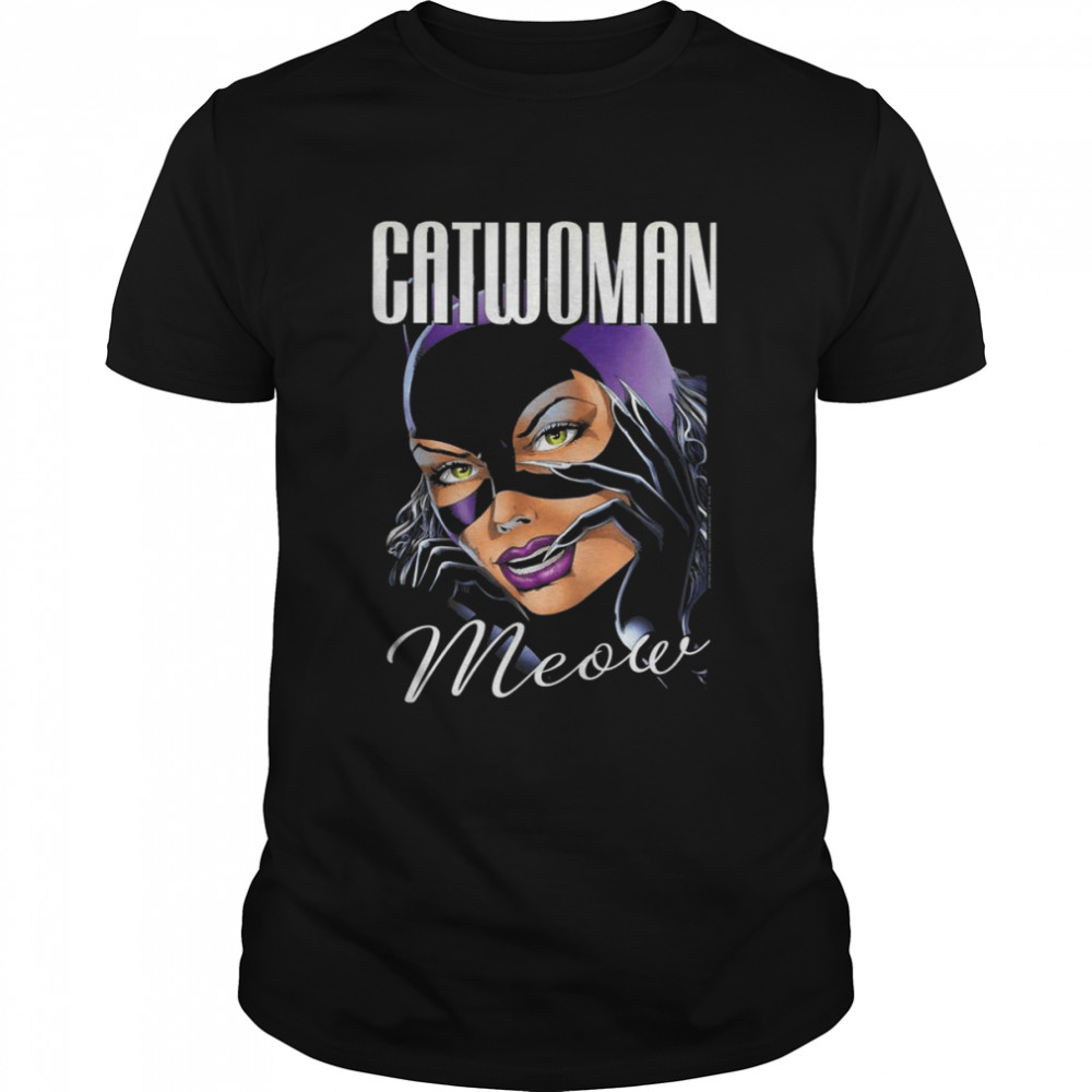 Batman Catwoman Feline Fatale  Classic Men's T-shirt