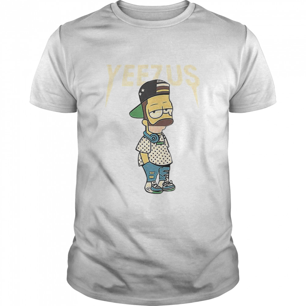 Yeezus Bart Simpson T-shirt Classic Men's T-shirt