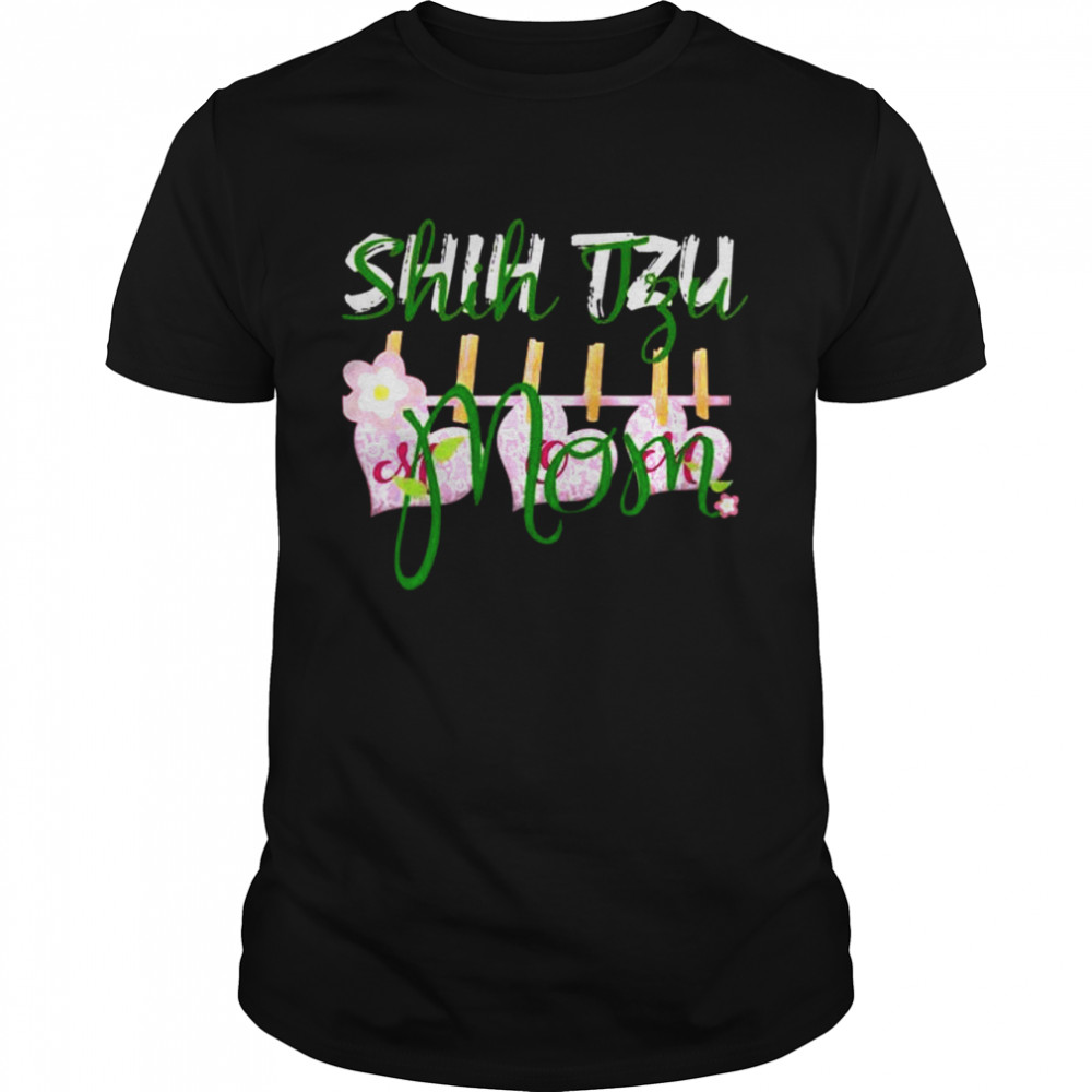 Shih Tzu Mom  Classic Men's T-shirt