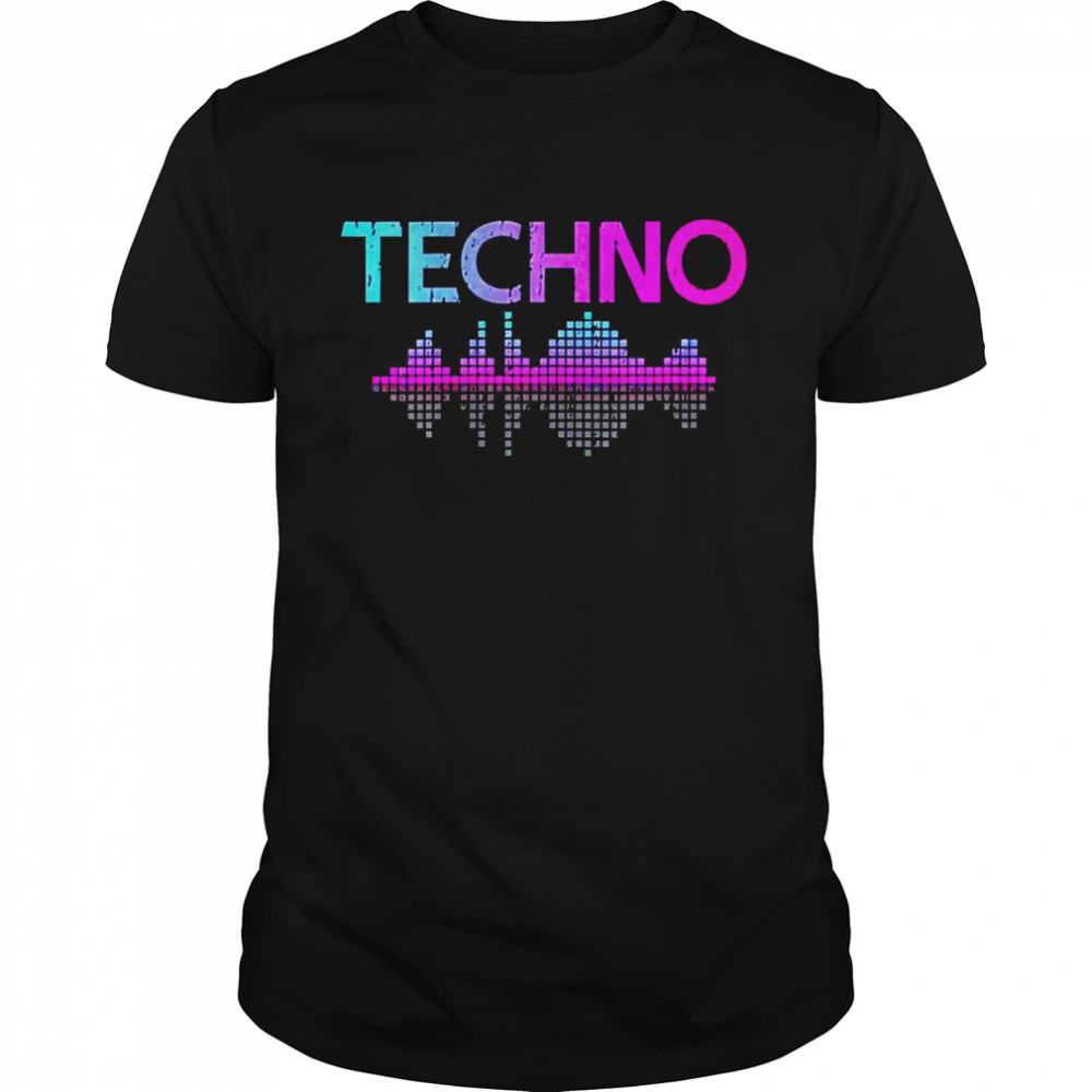 I Like Techno Music Musicals  Classic Men's T-shirt