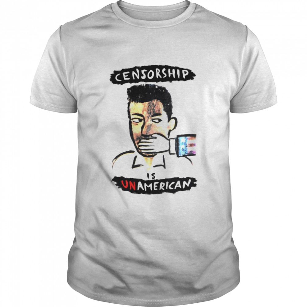 Censorship is Unamerican shirt Classic Men's T-shirt