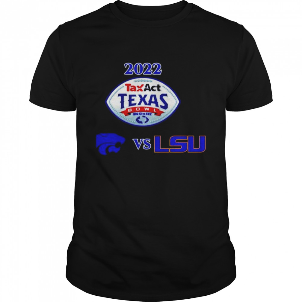 Kansas State Wildcats vs LSU Tigers 2022 Texas Bowl shirt Classic Men's T-shirt
