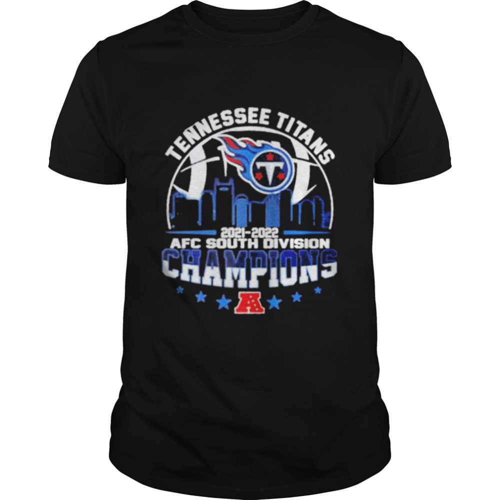 Tennessee Titans 2021 2022 AFC South Champions shirt Classic Men's T-shirt