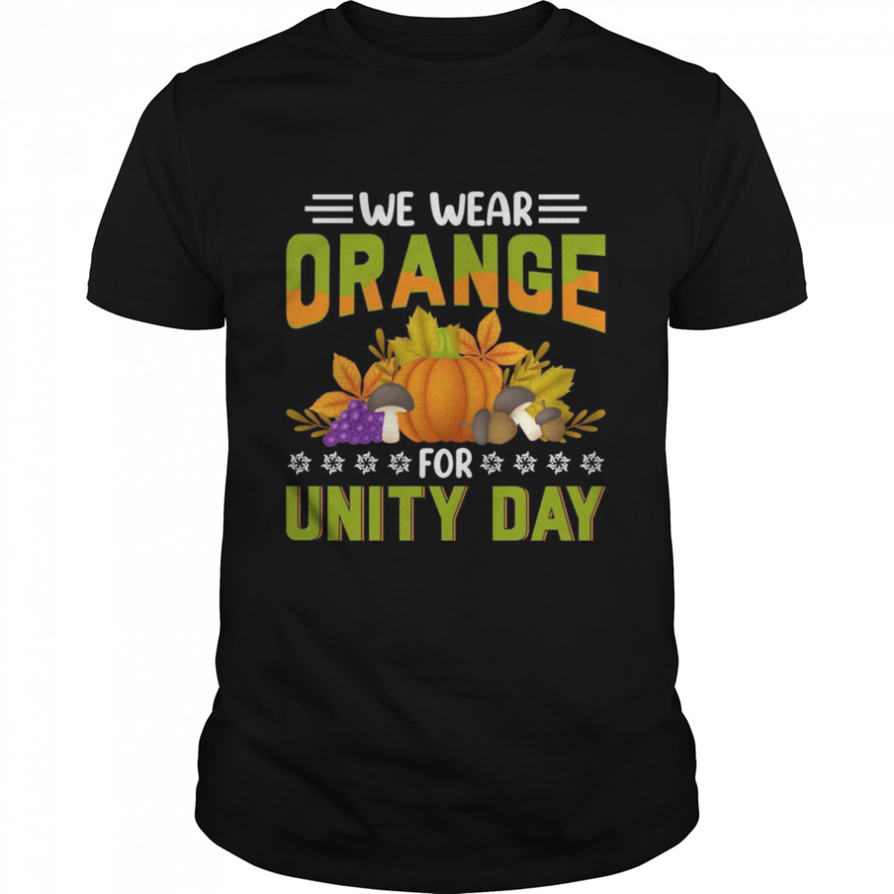 Kind We Wear Orange For Unity Day  Classic Men's T-shirt