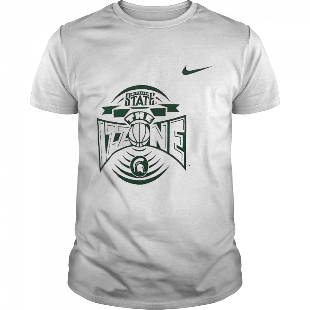 Michigan State Spartans Nike The Izzone logo T- Classic Men's T-shirt