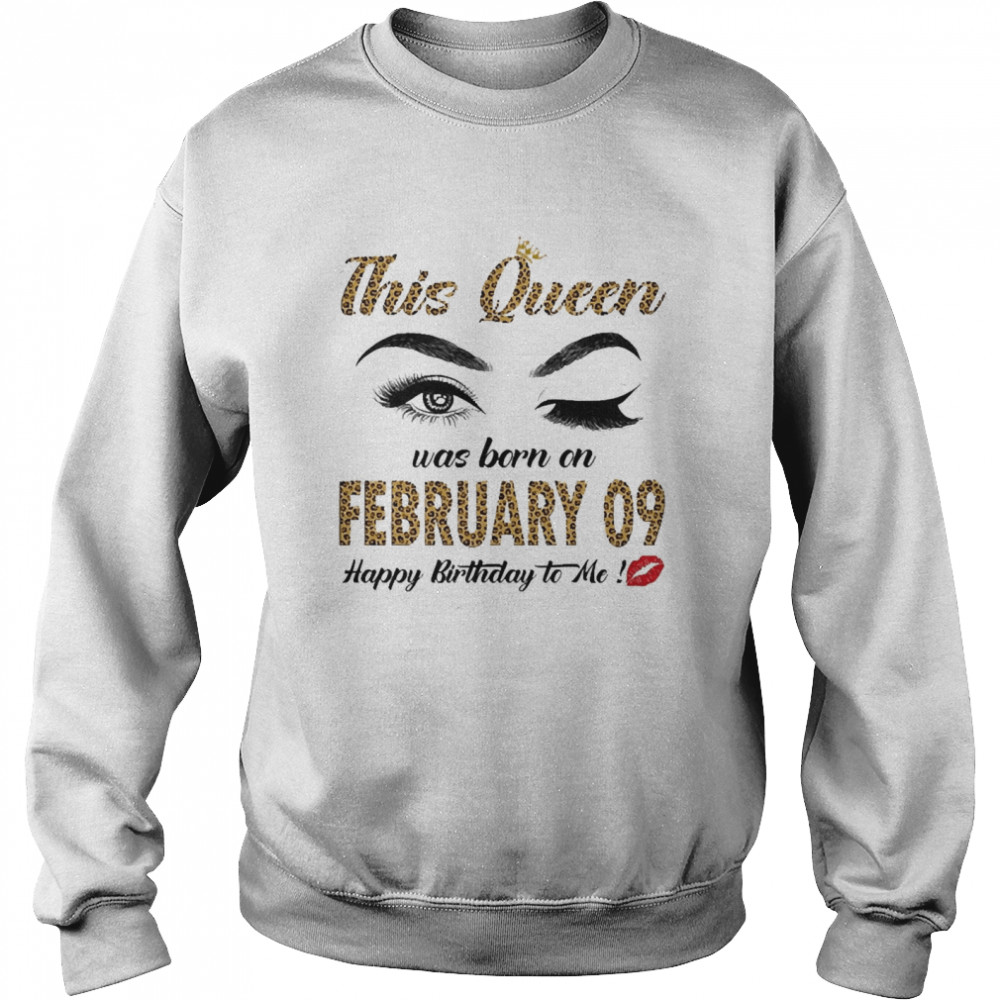 queen born in february t shirt