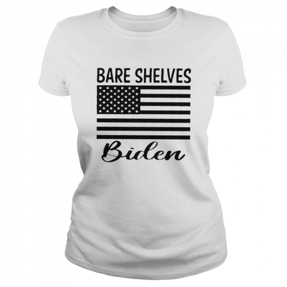 Bare Shelves Biden t-shirt Classic Women's T-shirt