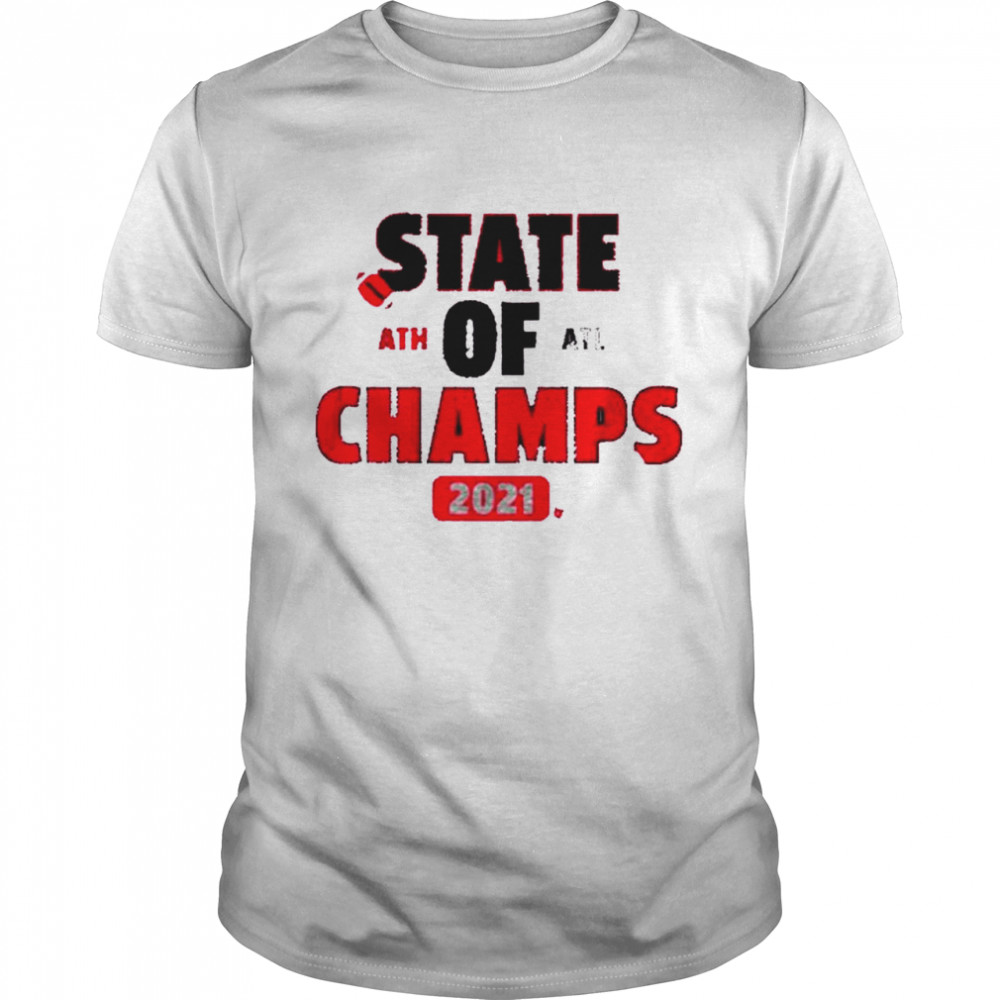 State of champs atl ath baseball shirt Classic Men's T-shirt