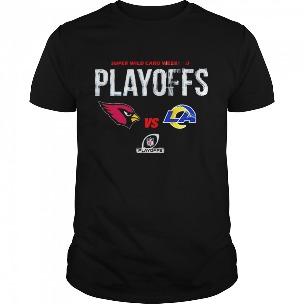 Arizona Cardinals Vs Los Angeles Rams Playoffs 2022 NFL Super Wild Card  Classic Men's T-shirt