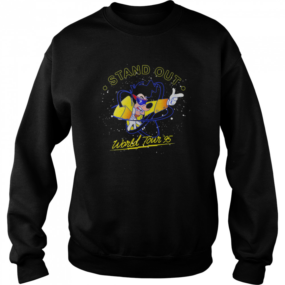Disney A Goofy Movie Powerline Stand Out World Tour 95 Toddler  Unisex Sweatshirt
