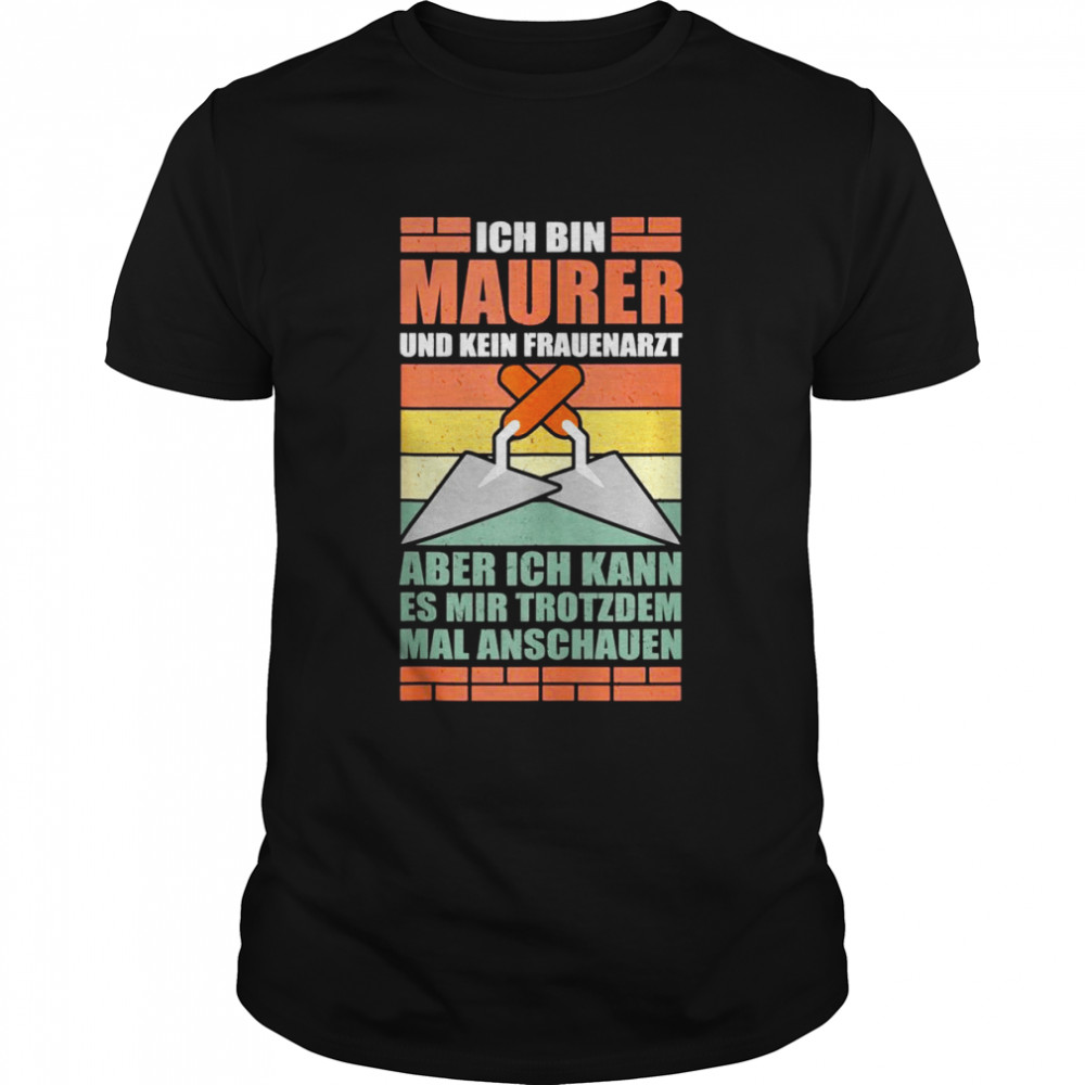 No Gynaecologist Mason’s Master Mason  Classic Men's T-shirt