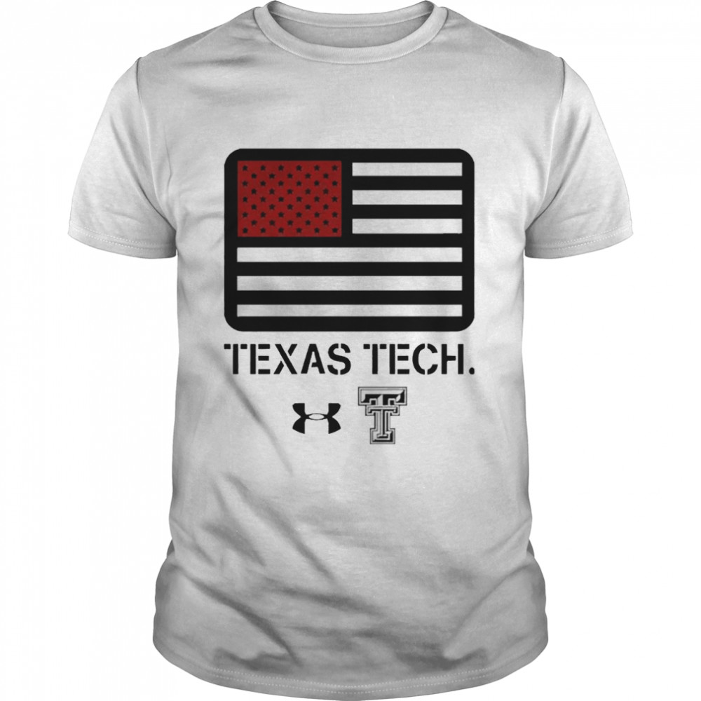Texas Tech American Flag T-shirt Classic Men's T-shirt