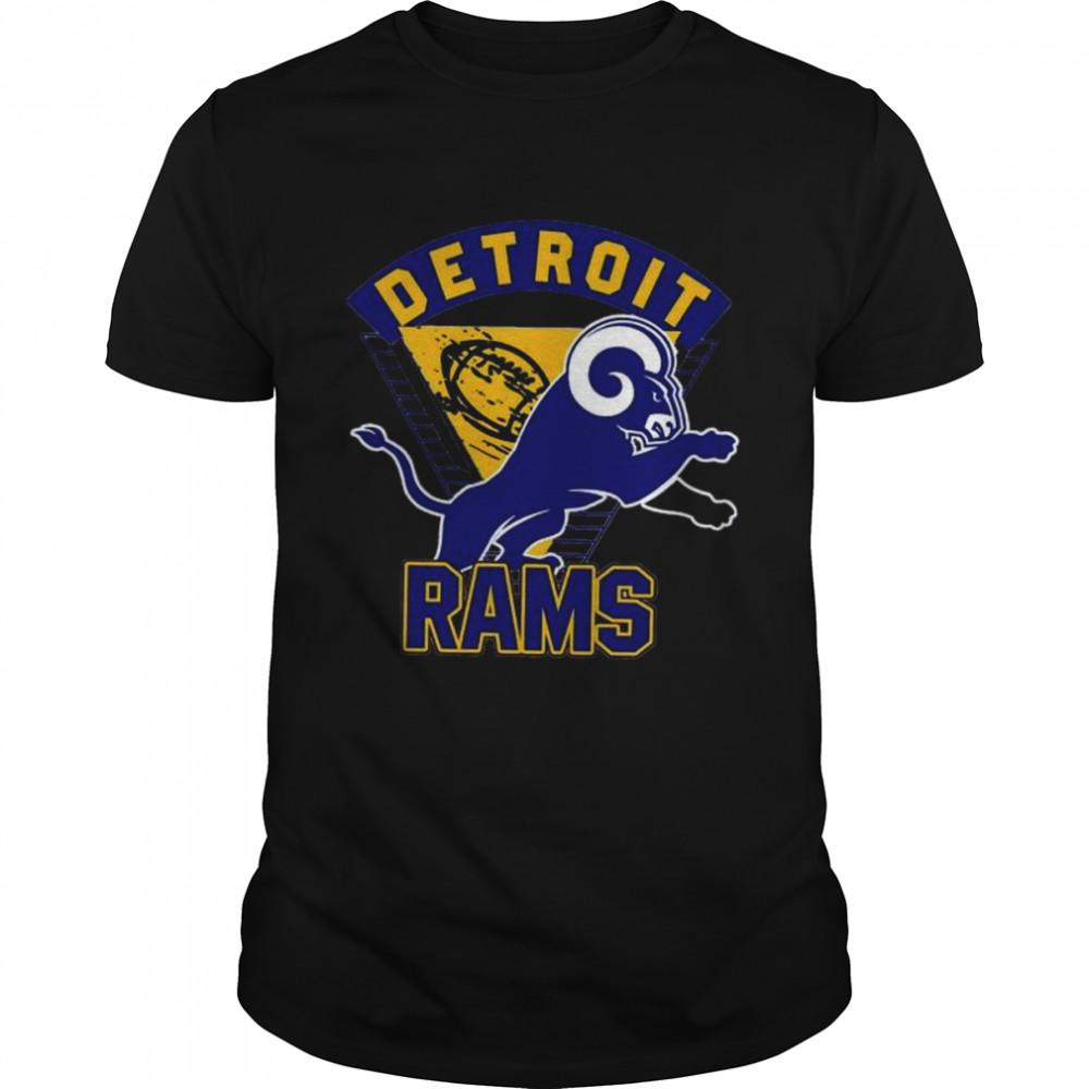 Detroit Rams Inspired Unisex T-Shirt - Trends Bedding