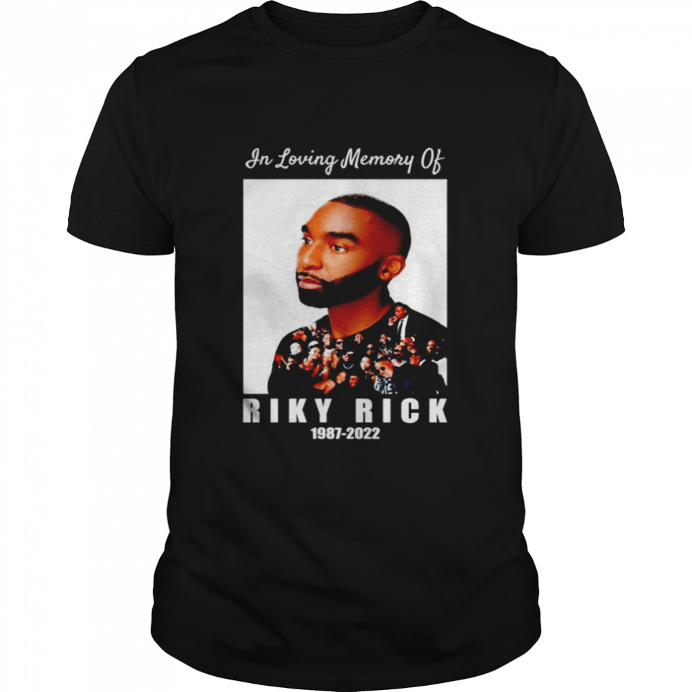 In Loving Memory Of Riky Rick 1987-2022  Classic Men's T-shirt