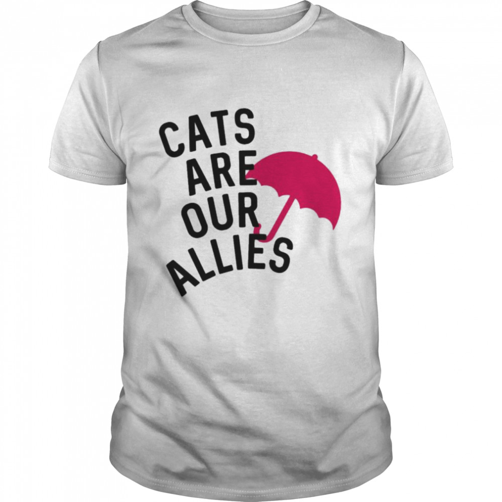 Cats Are Our Allies T- Classic Men's T-shirt