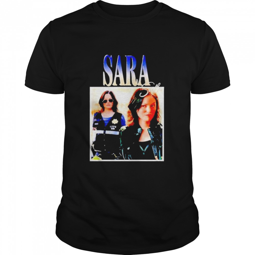 Sara Sidle vintage signature shirt Classic Men's T-shirt