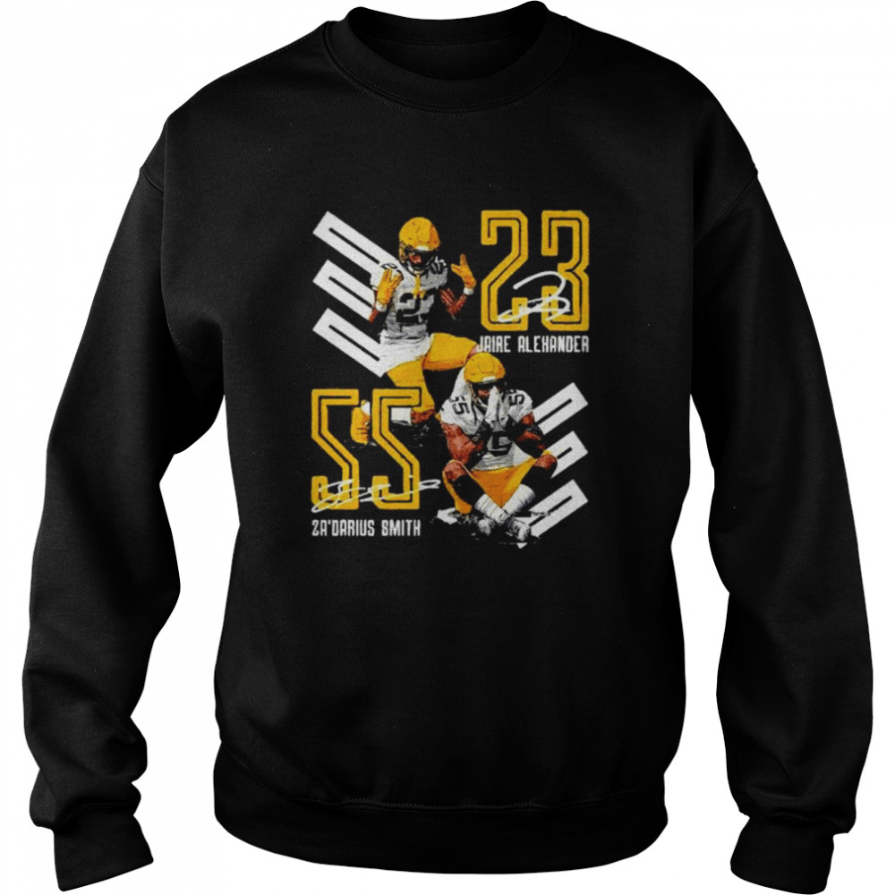 Za'darius Smith And Jaire Alexander For Green Bay Packers Sweatshirt -  Teeruto