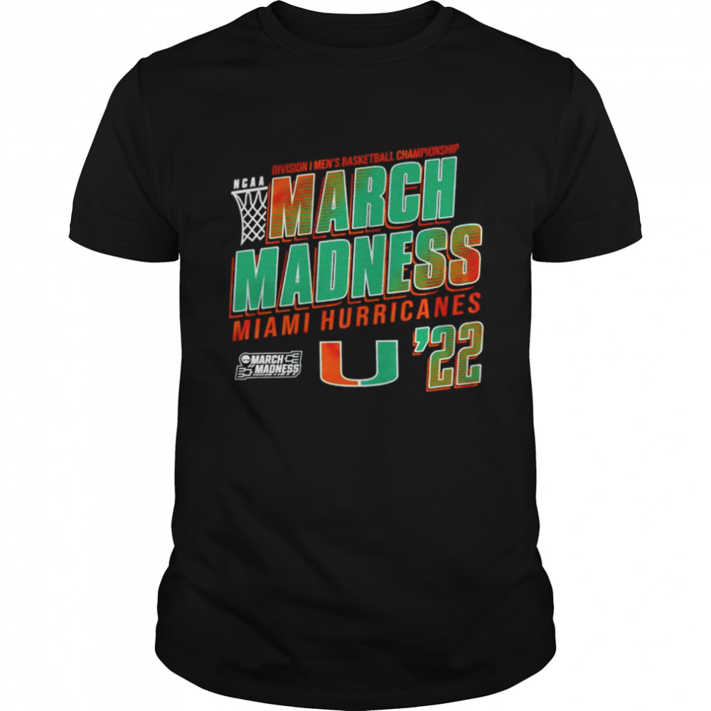 Miami Hurricanes 2022 NCAA Division I Men’s Basketball Championship March Madness shirt Classic Men's T-shirt