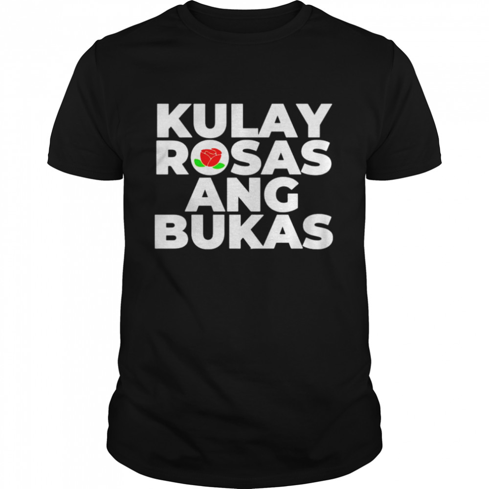 Jms Rhyn Aika Robredo Tricia Robredo Kulay Rosas Ang Bukas shirt Classic Men's T-shirt