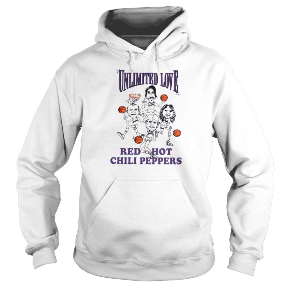 Los Angeles Lakers unlimited love red hot chili peppers shirt, hoodie,  sweater and v-neck t-shirt