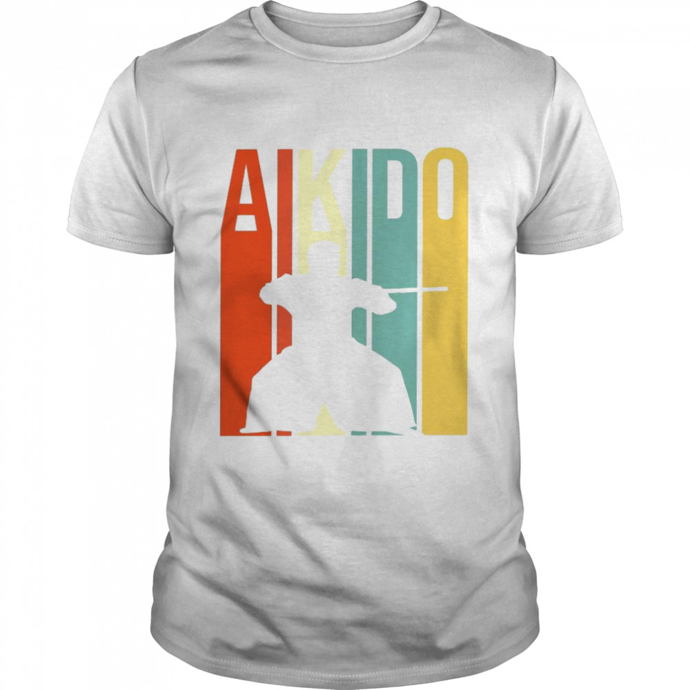 Aikido Vintage Martial Art Aikido  Classic Men's T-shirt