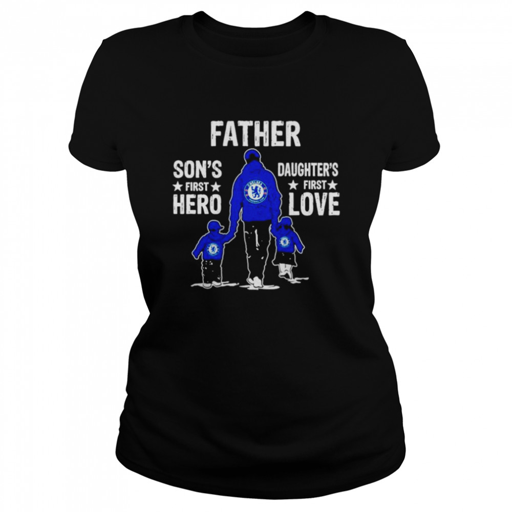 Atlanta Falcons Dad Sons First Hero Daughters First Love T-Shirt - T-shirts  Low Price