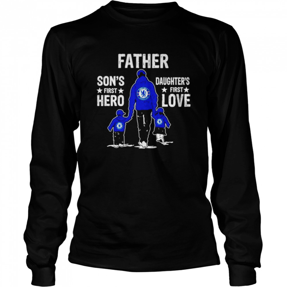 Official Chicago White Sox dad a son's first hero a daughter's first love  shirt, hoodie, longsleeve tee, sweater