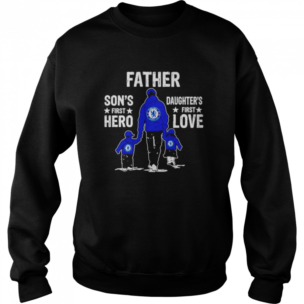 Chicago White Sox Dad A Son's First Hero A Daughter's First Love shirt,  hoodie, sweater, longsleeve t-shirt