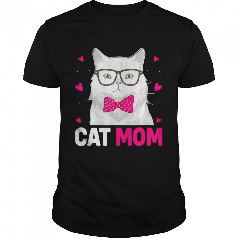 Retro vintage best cat mom ever cat mommy shirt