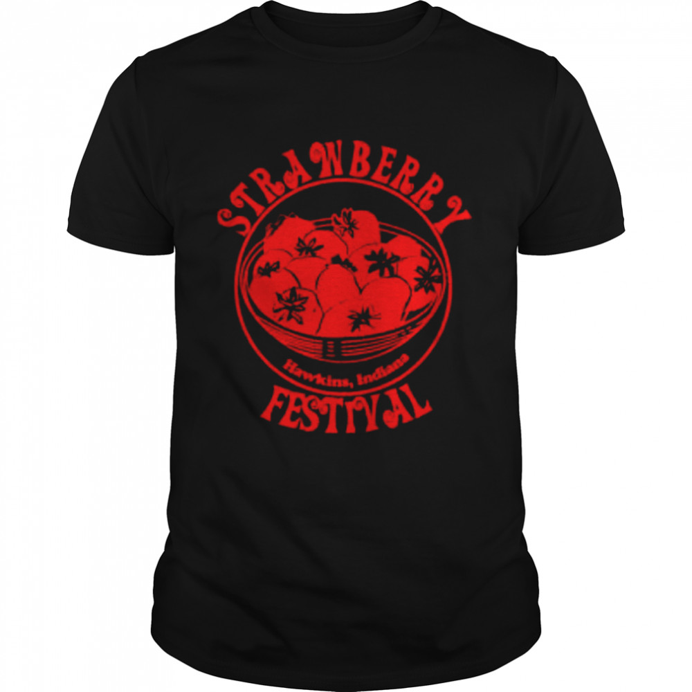 Strawberry Festival Eleven’s Stranger Things shirt