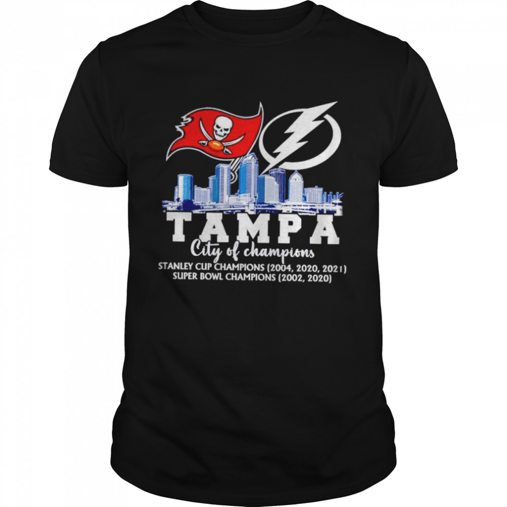 Tampa city of champions shirt