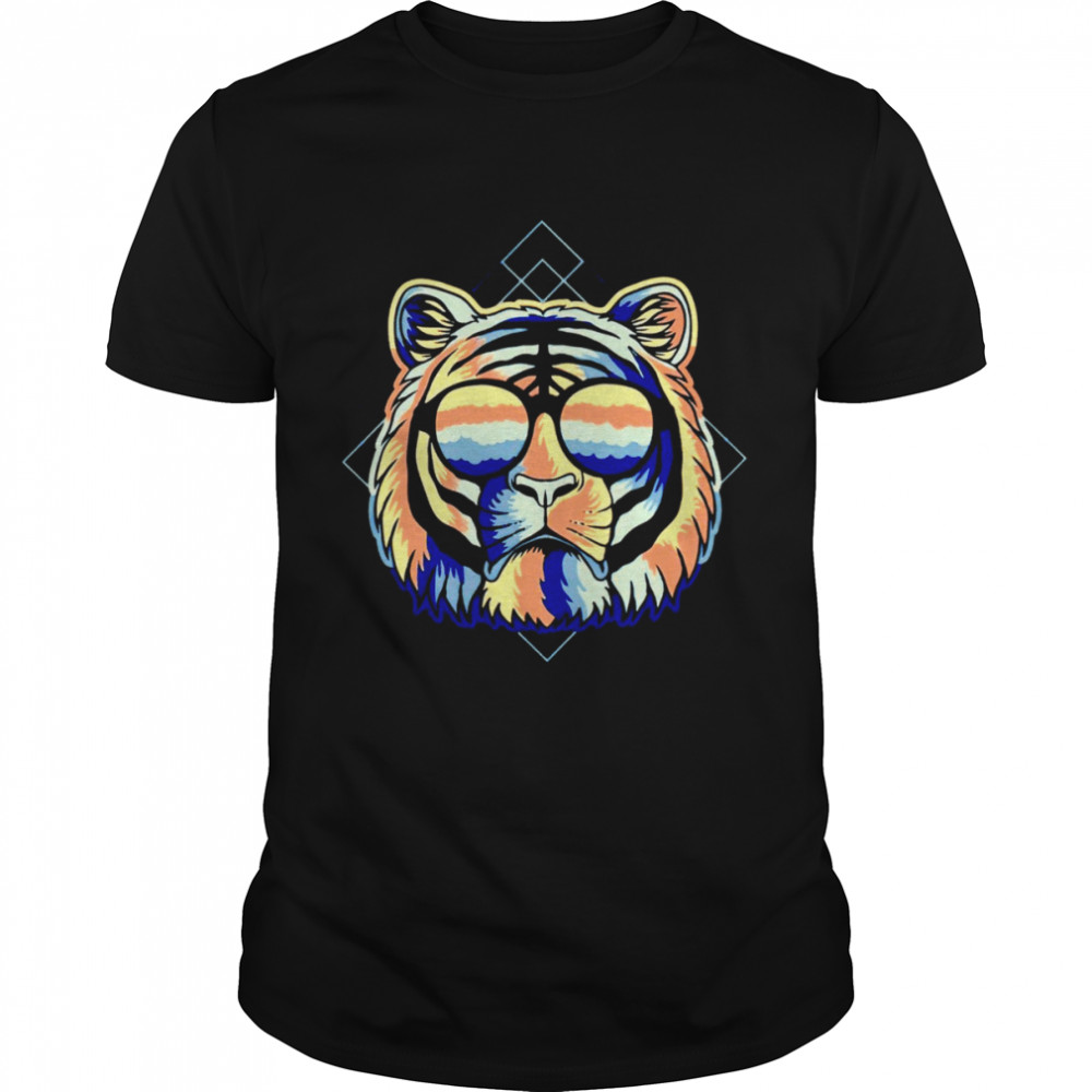 Tiger colorful shirt