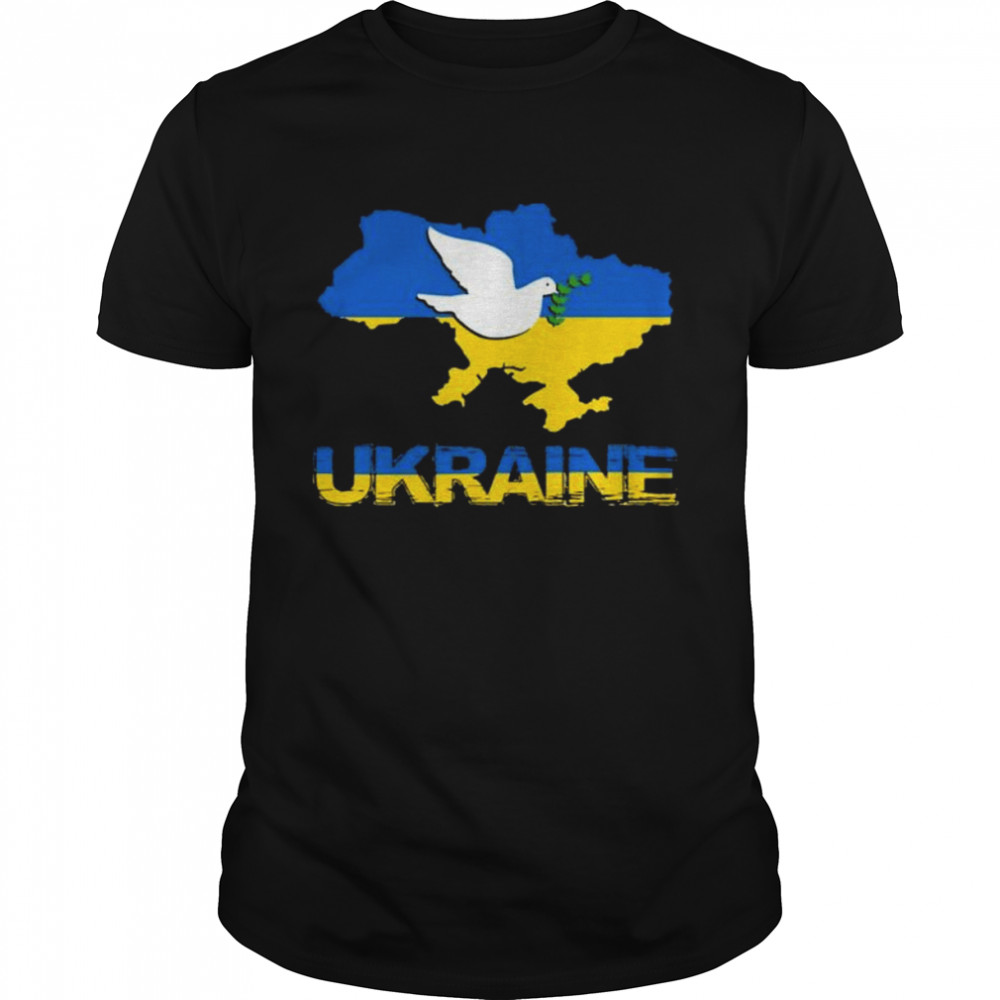 Peace Ukraine flag 2022 shirt Classic Men's T-shirt