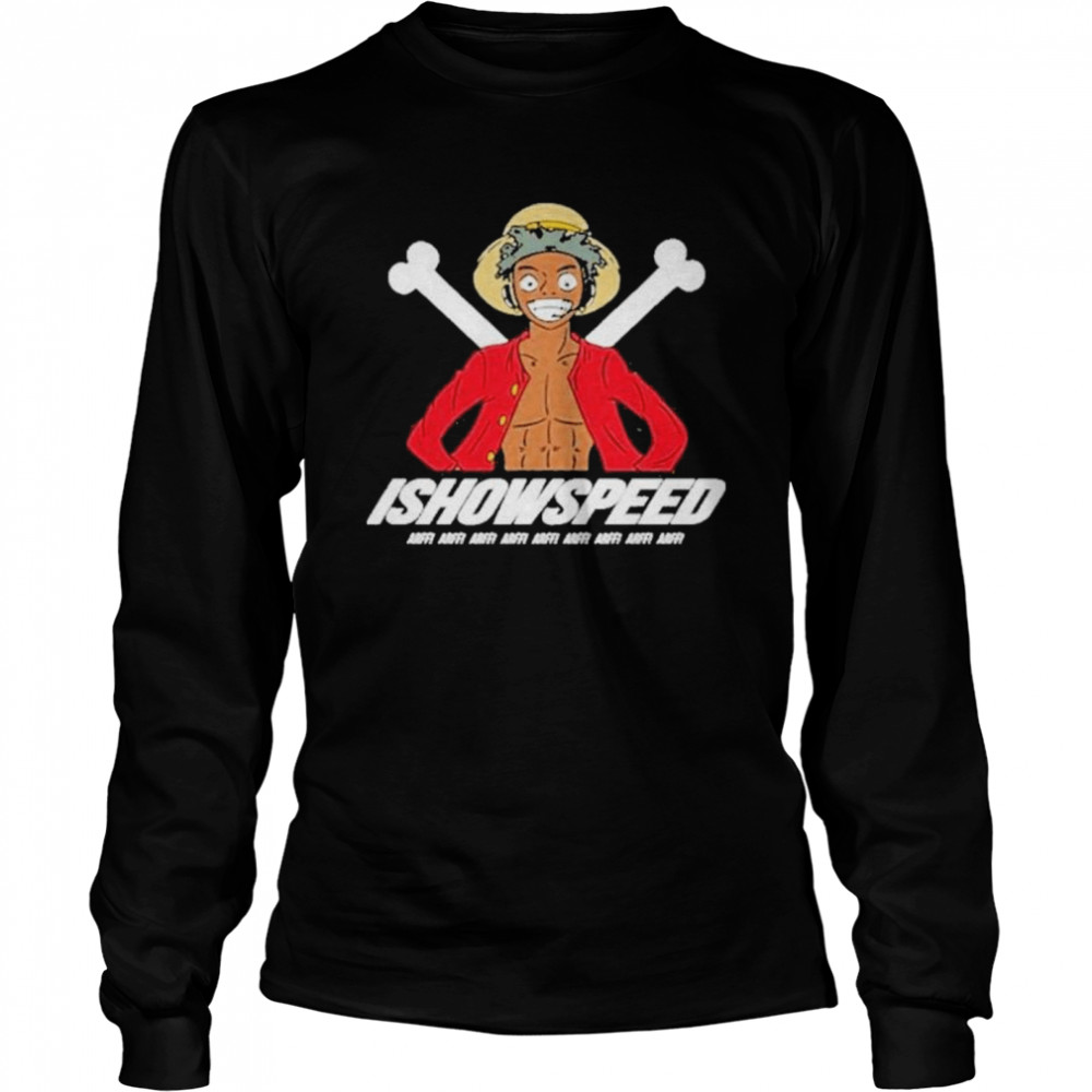 I Show Speed Merch Anime Speed new 2022 shirt Long Sleeved T-shirt