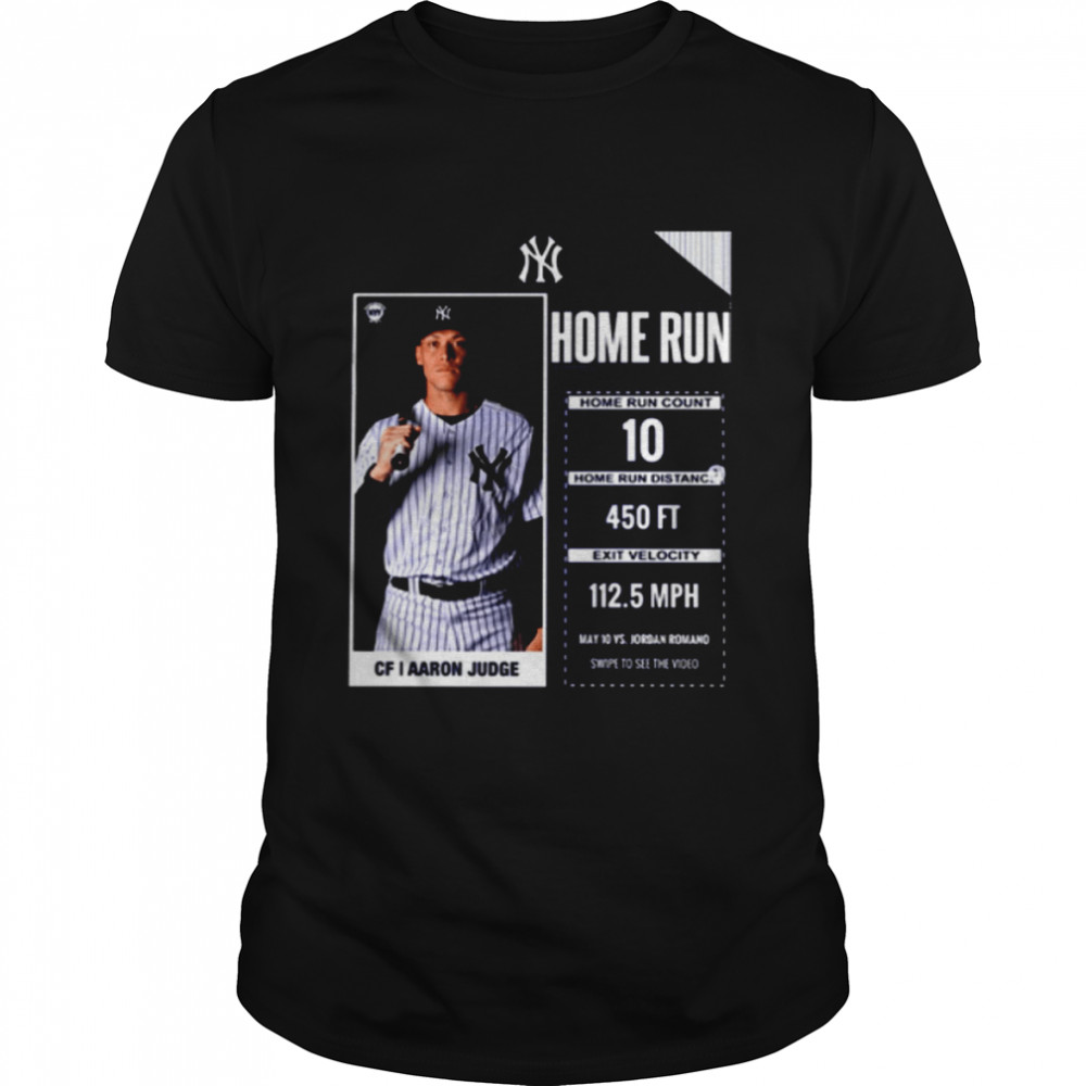 Aaron judge walk-off homeruns shirt
