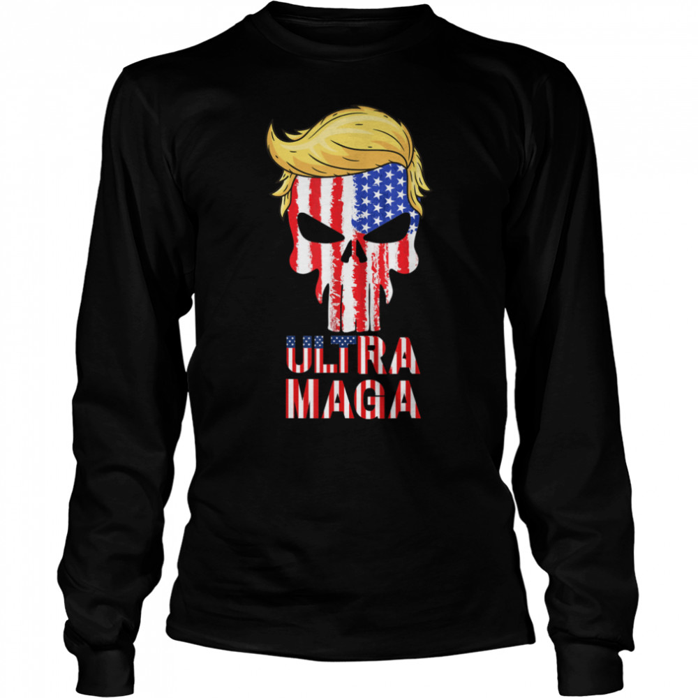 Anti Joe Biden Ultra Maga T- B0B187R2CR Long Sleeved T-shirt